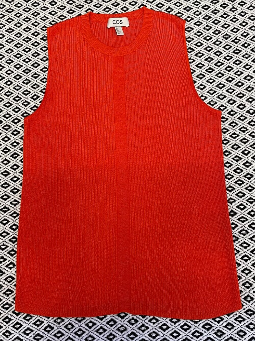 COS RIBBED-KNIT TANK TOP